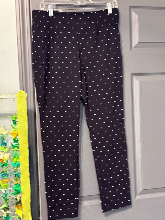 a new day Pants - a new day Black Leggings with White Polka Dots